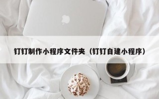 杞县钉钉制作小程序文件夹（钉钉自建小程序）